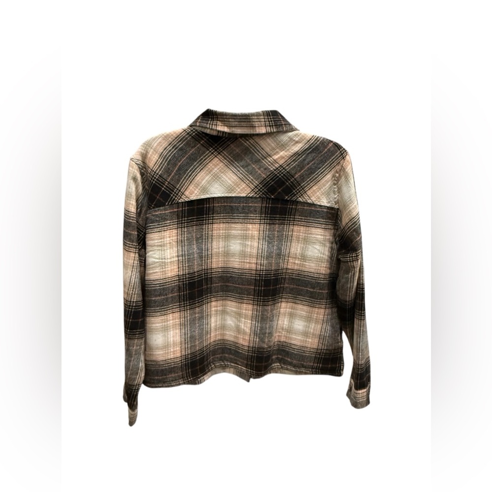 NWT. Lucky Brand. Women’s front snap jacket with sherpa lining. Size XL. - Picture 3 of 5